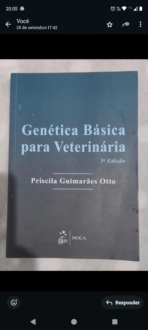 Livro: Genética Básica para Veterinário 