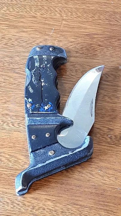 Faca antiga para caça  - Foto 2