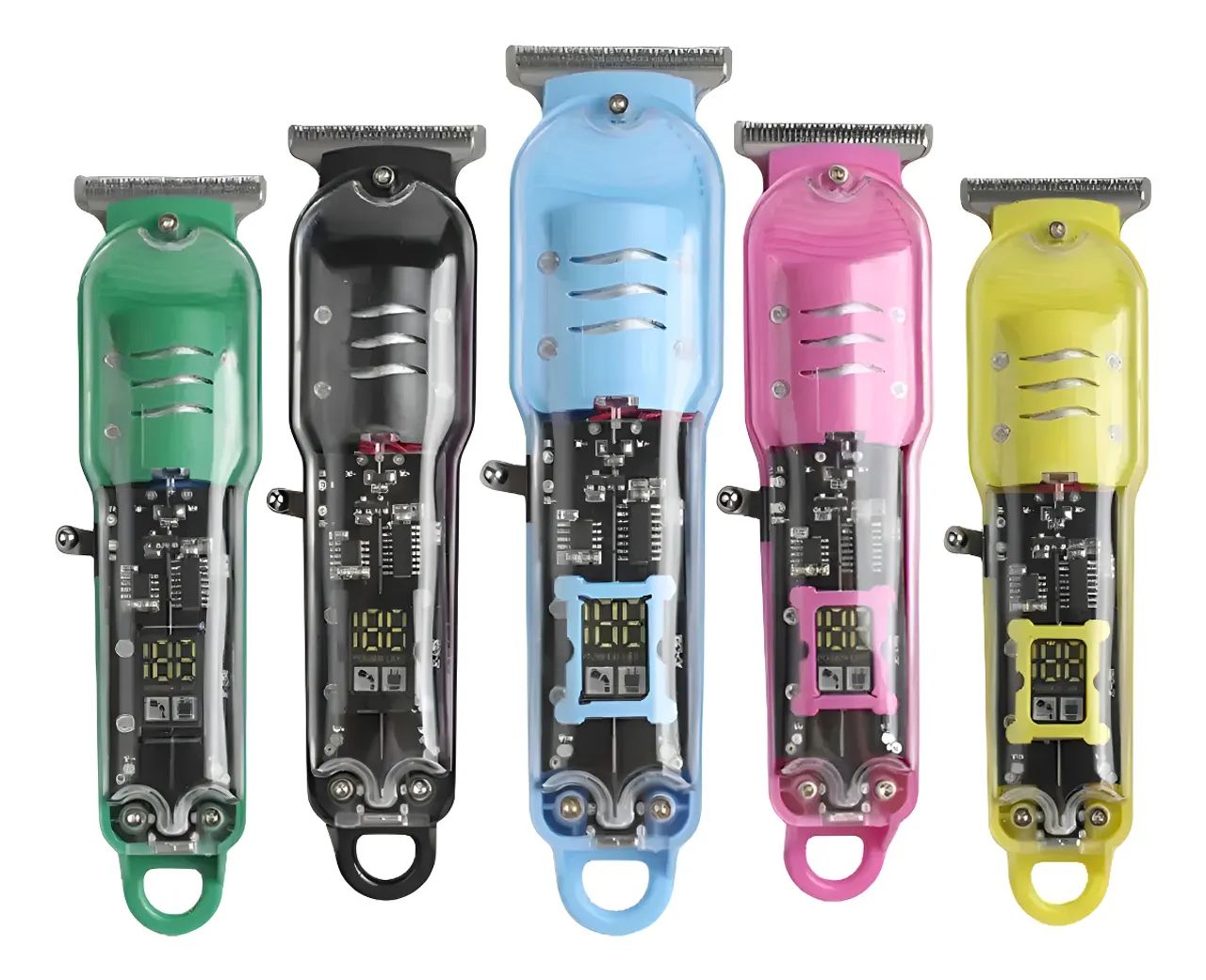 Máquina De Cortar Cabelo Profissional Usb + Kit Completo - Foto 4