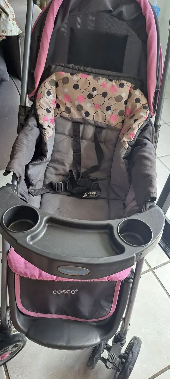 Carrinho de bebê+bebê conforto  - Foto 4