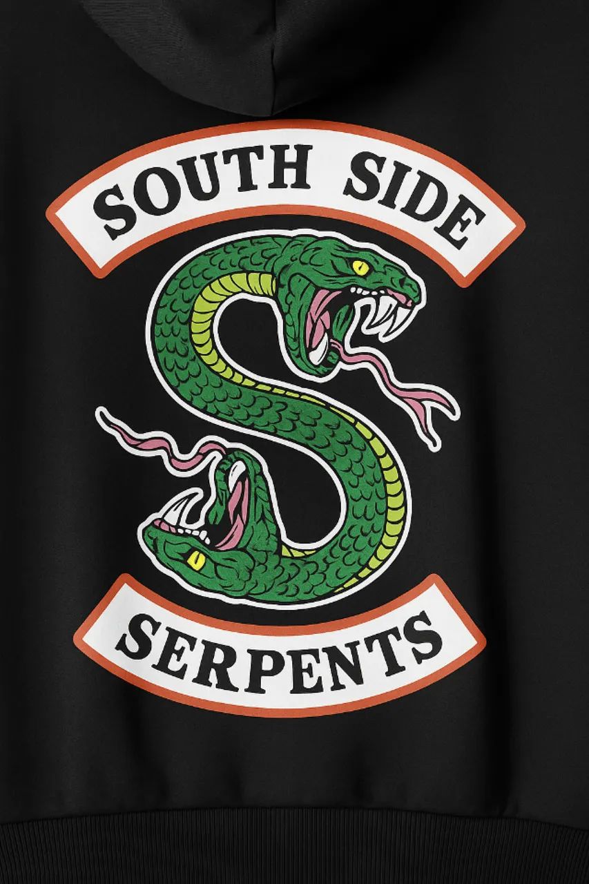 Original Riverdale Serpent Hoodie Casaco South Side Serpents