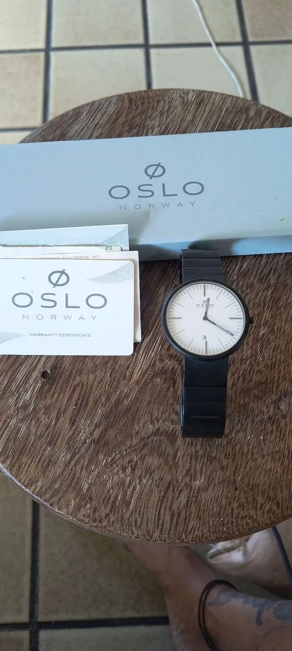 Relógio Ø Oslo Norway - Design Minimalista e Elegante - Foto 3