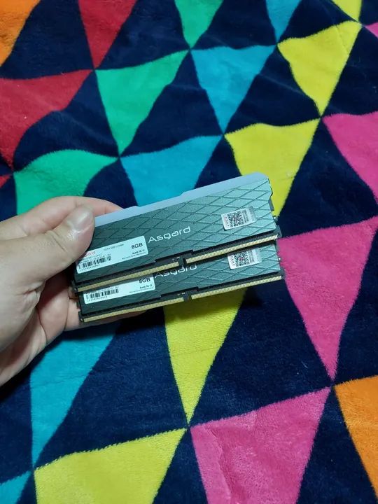 Memória RAM Asgard 8GB DDR4 ARGB 