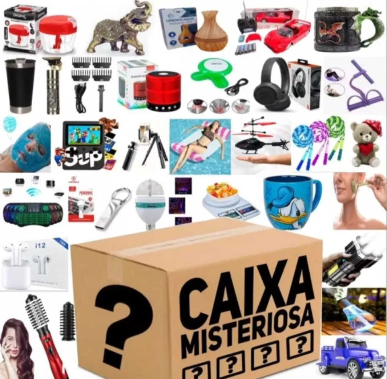 Caixa Misteriosa - Surpresa Incrível!