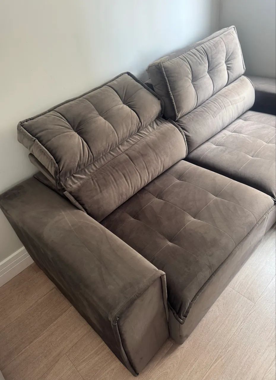 Sofá Retrátil e Reclinável 64850511750274124