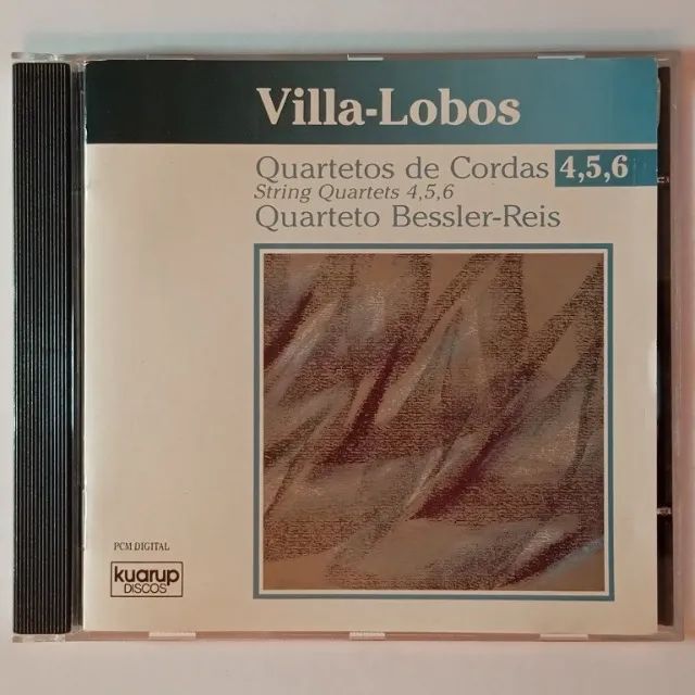 CD Villa-Lobos - Quarteto de Cordas
