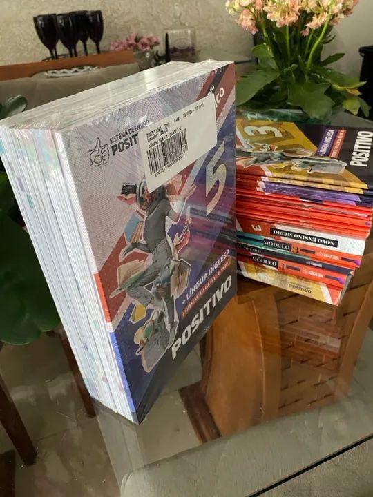 Apostila Positivo 1º e 2º ano ensino médio.