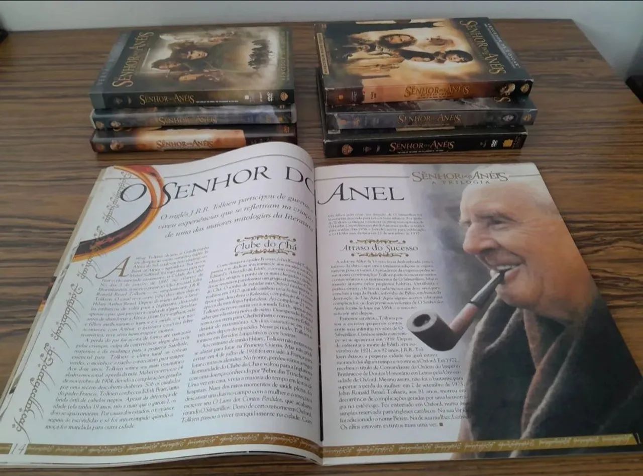 O Senhor dos Anéis: Filmes + revista - Foto 3
