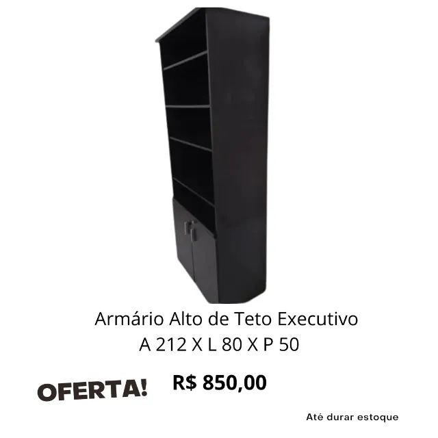 Armário Alto teto  A2,12 x L80 - Promoção