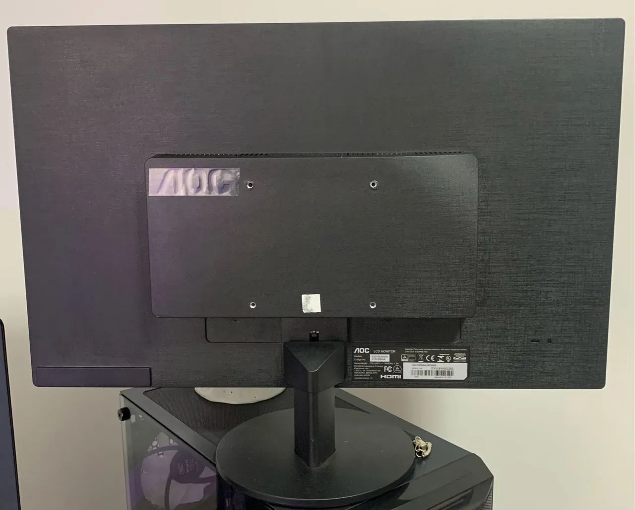Monitor AOC com tela de 21.5" 60Hz resolução Full HD - Foto 4