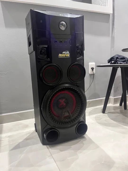 Caixa de Som Bluetooth 1000W - Potência e Qualidade! MENOR PREÇO, NÃO ACEITO OFERTA