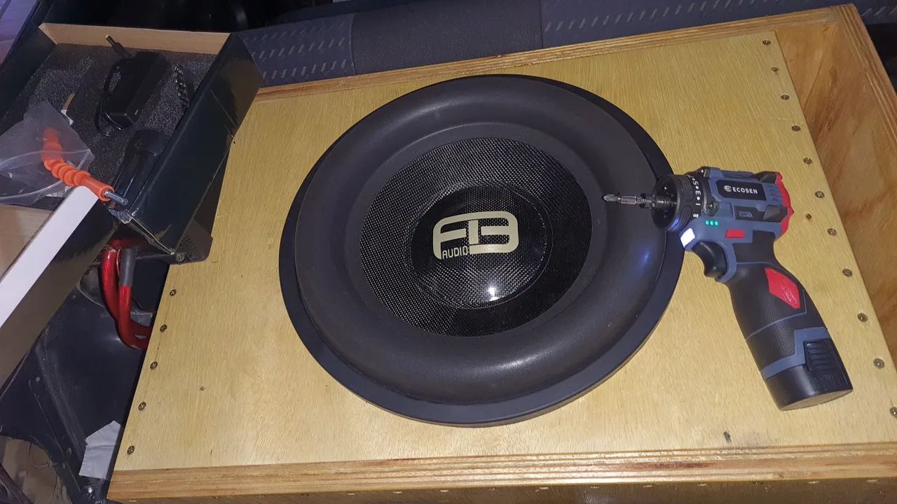 Subwoofer FB Audio neodimio 15" polegadas + caixa @ 33HZ - Foto 3