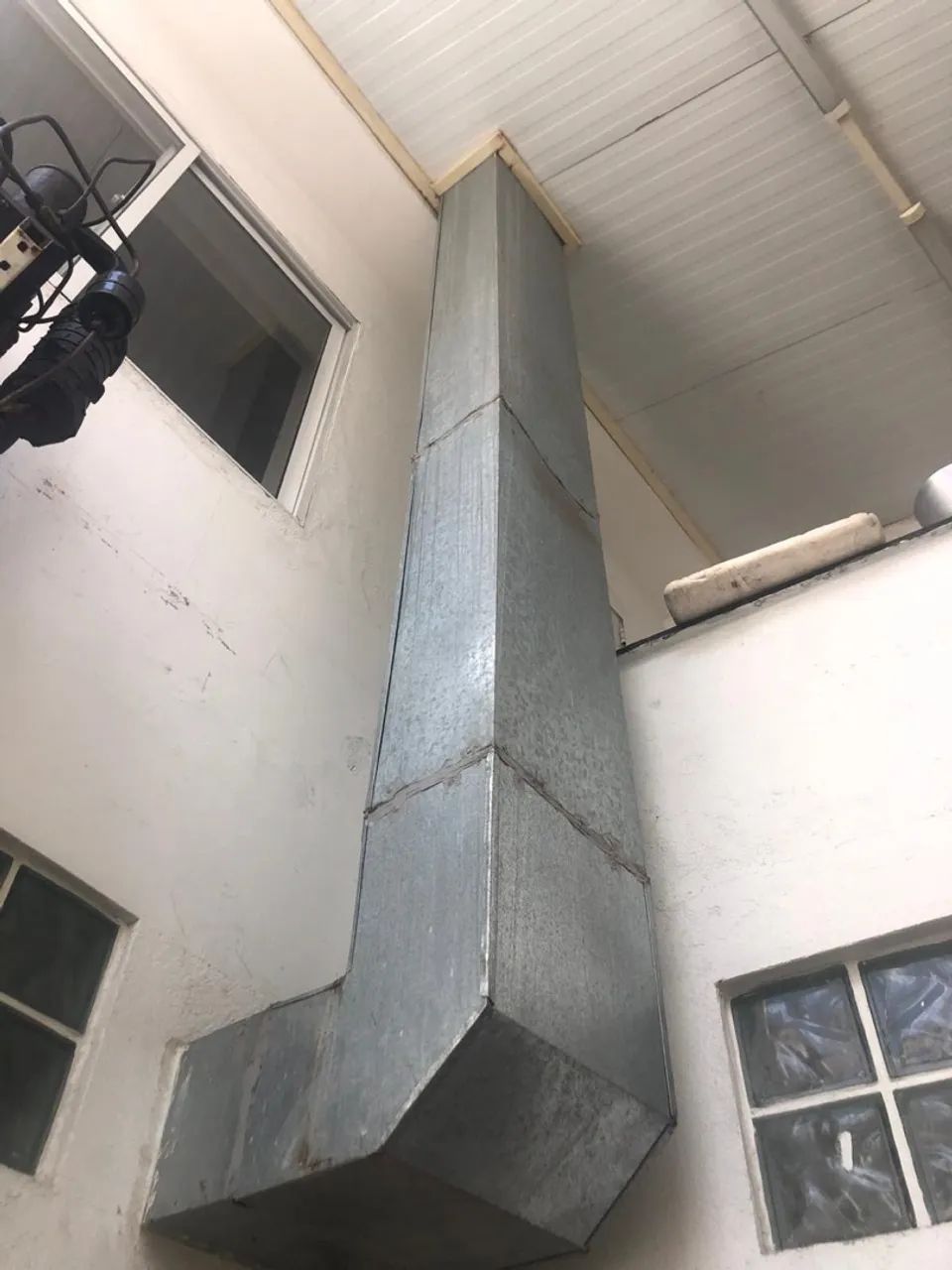 Coifa inox com tubulação alta  - Foto 2