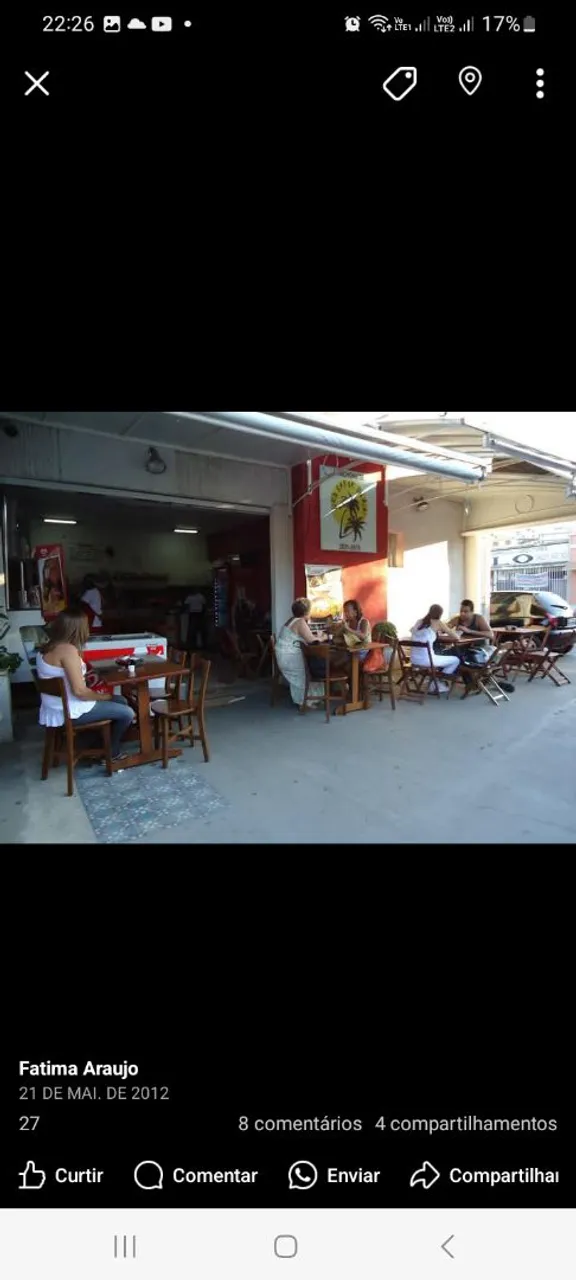 Passo o ponto da lanchonete com todos os equipamentos ou sem eles.