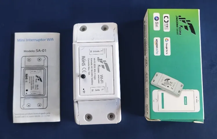 Interruptor Inteligente Alexa Para Automação Wifi Original