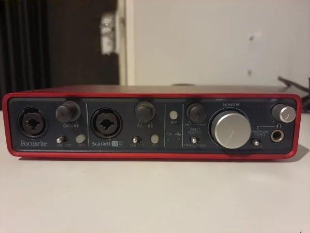 Interface de áudio - Foto 6