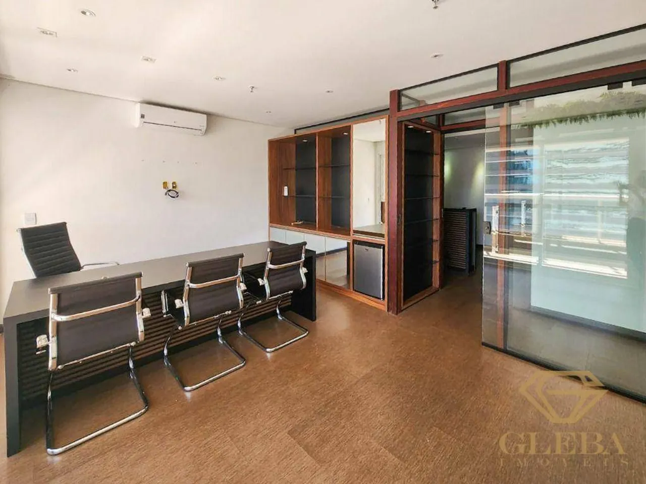 Palhano Premium sala alto padrão mobiliada para locação Londrina Gleba Palhano
