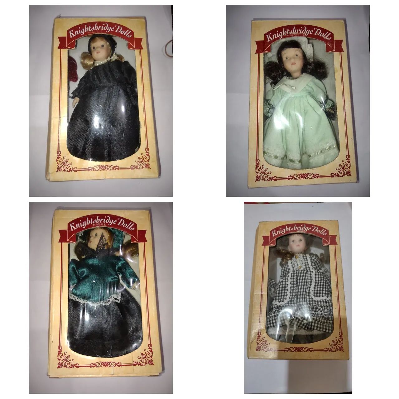 4 Bonecas Knightsbridge Dolls - Original BB 