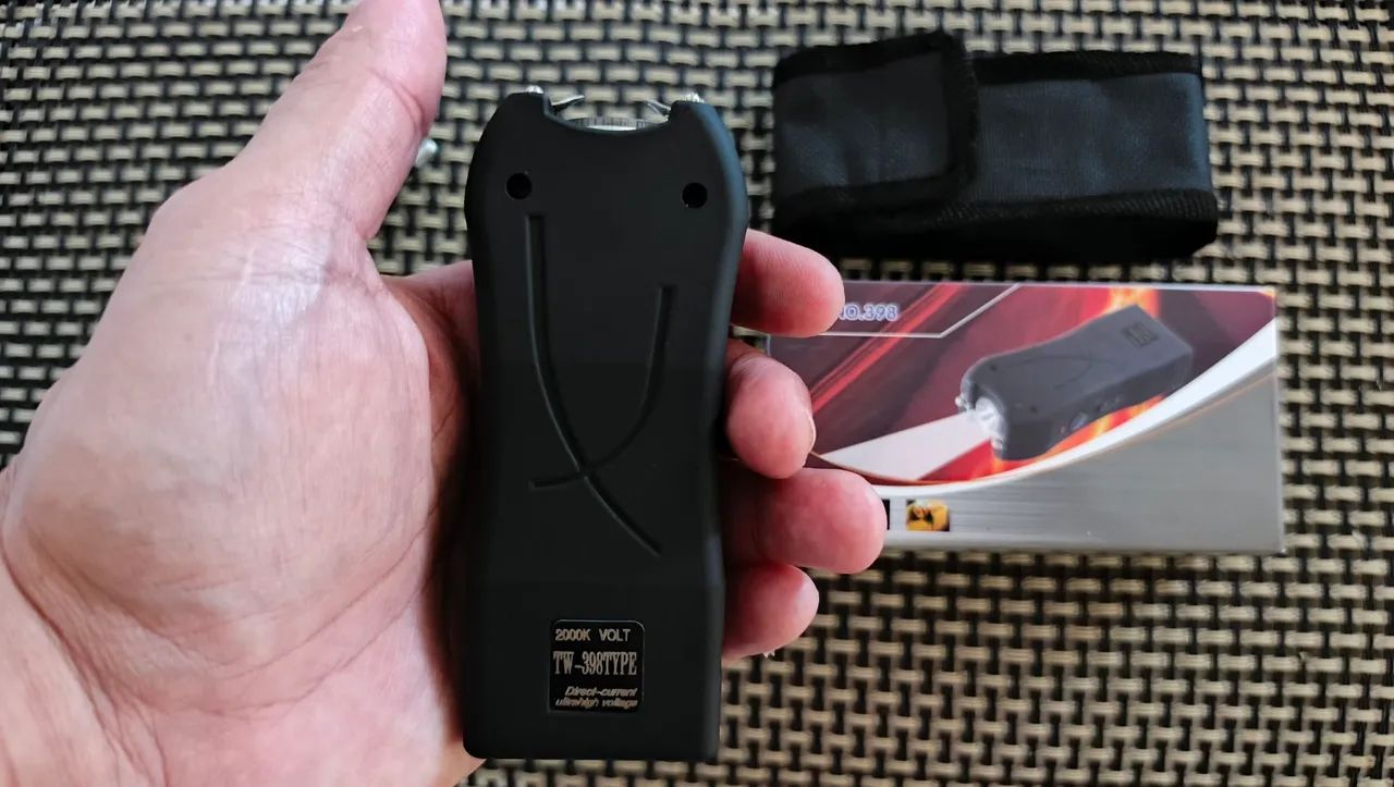 Kit Carregador Capa para Lanterna Portátil Tase Def Pessoal Potente Original - Foto 3