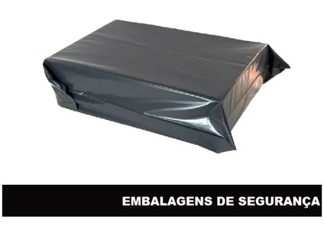 Kit 200 Envelope De Segurança 32x40  Embalagem Envio