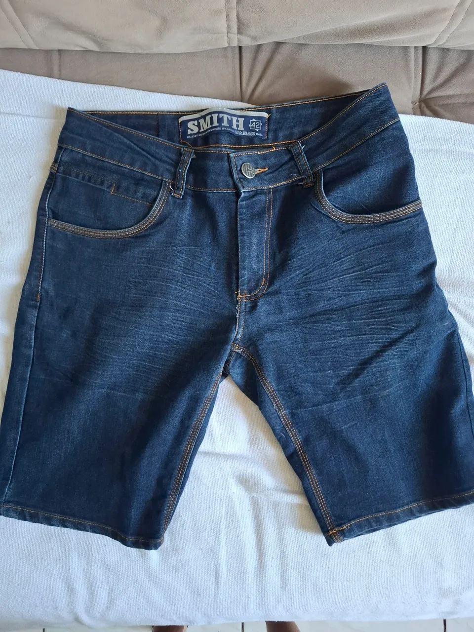 Bermuda Jeans Smith Tamanho 42