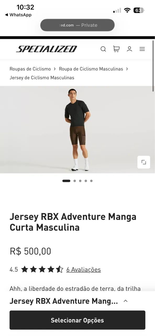 jersey specialized rex adventure tam M - Foto 3