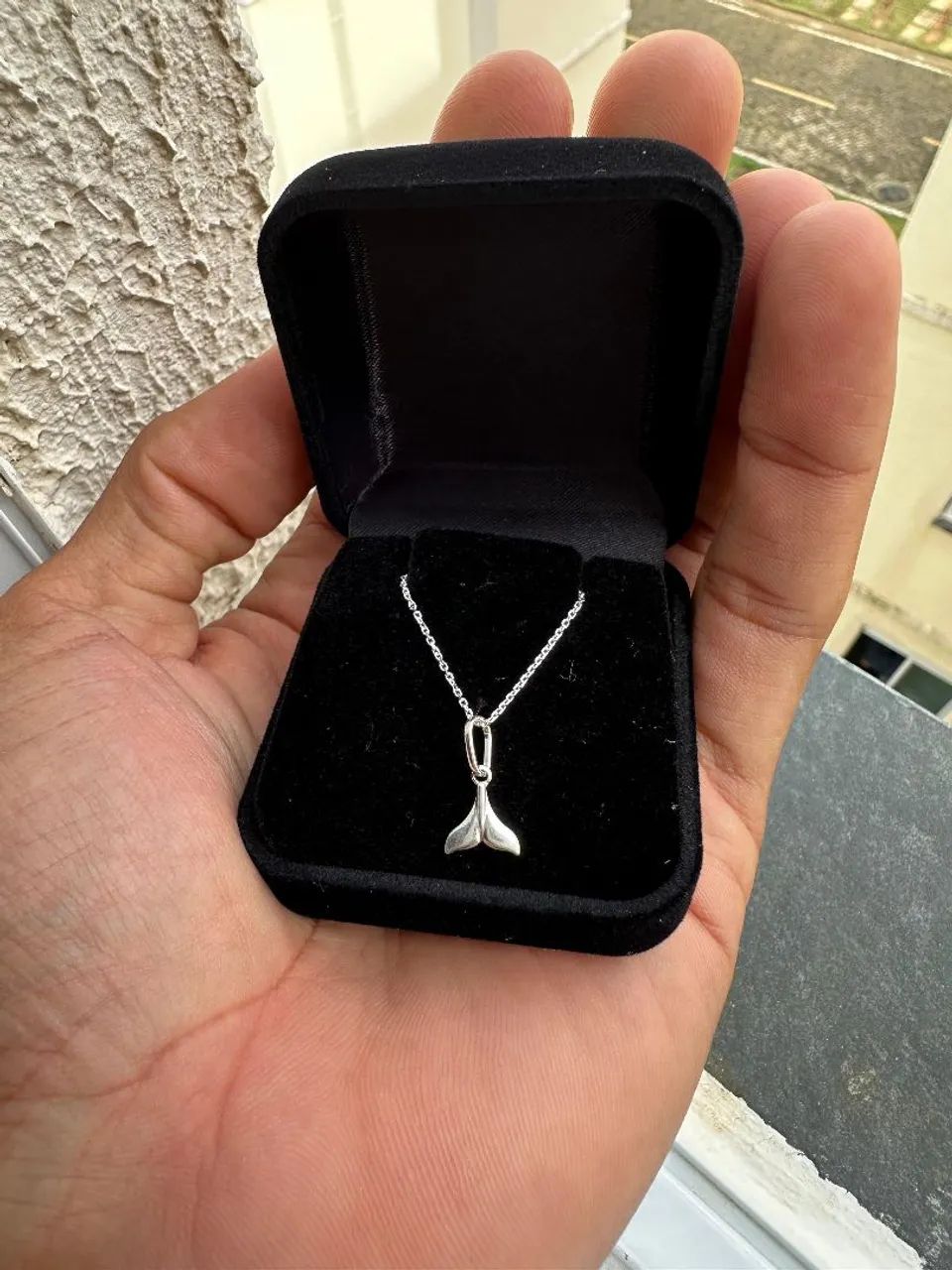 Colar de prata com pingente - Prata 925k - Foto 5