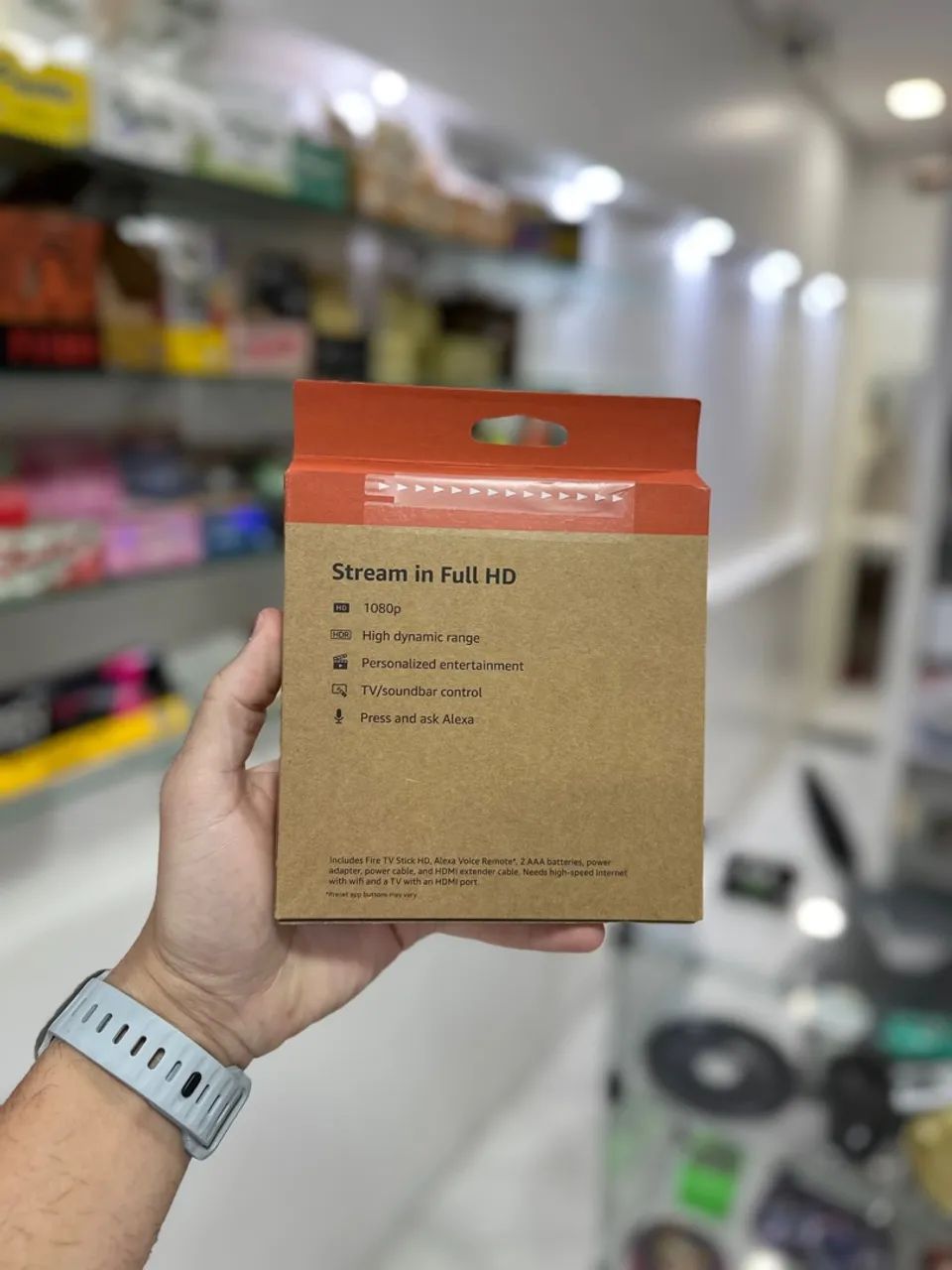 Fire TV Stick Full HD Alexa Wifi 5 - Original Lacrado Parcelamos até 12x - Foto 5