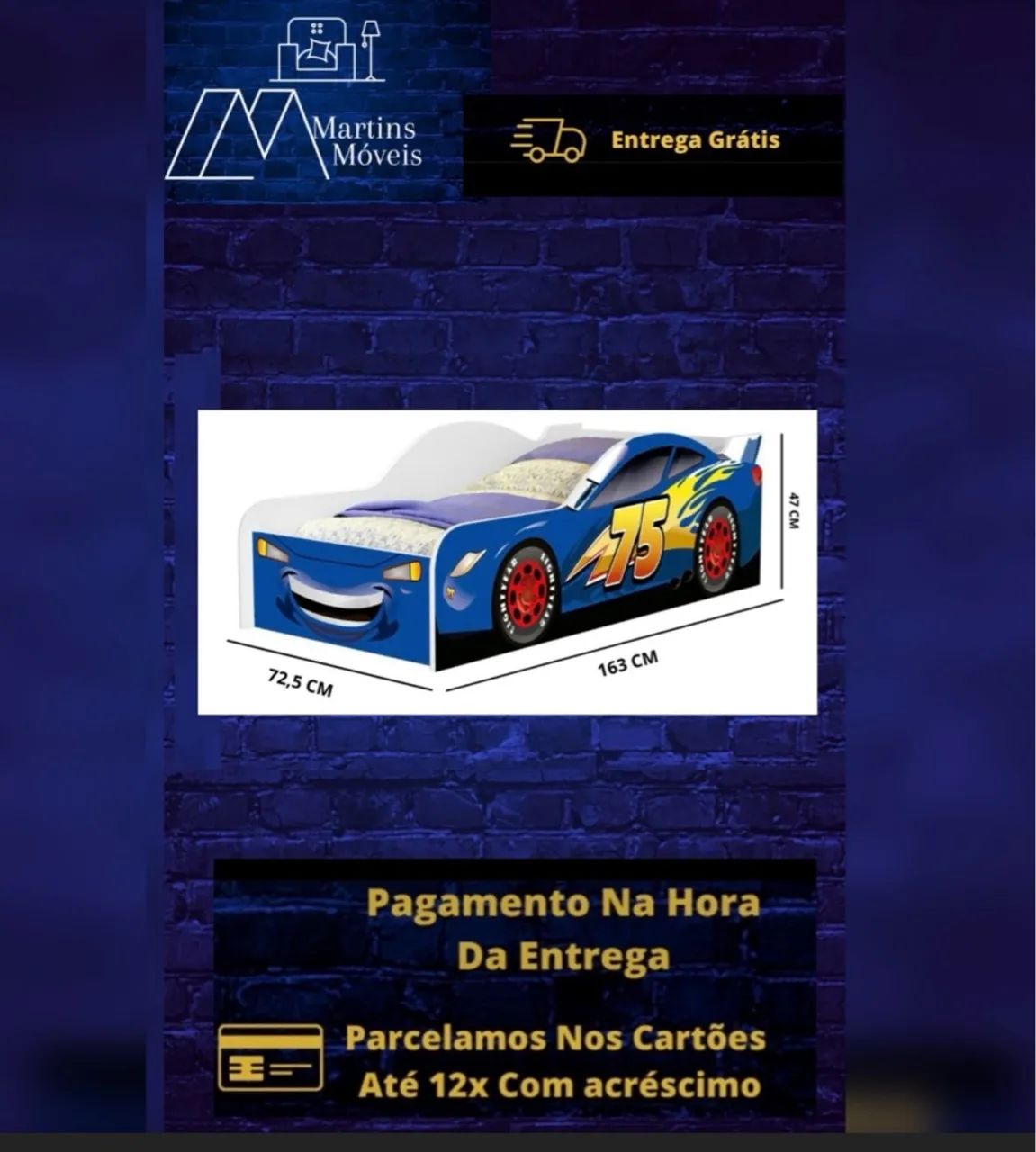 GRANDE PROMOÇÃO* Cama Infantil ENTREGA GRÁTIS ACEITA CARTÃO - Foto 6