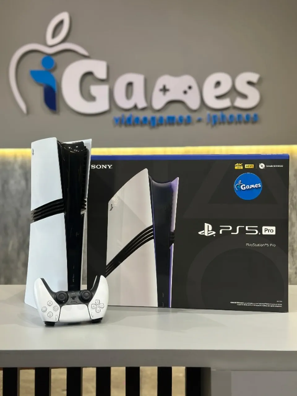 Ps5 Pro 2TB NOVO - Aceitamos o seu usado na troca | Garantia de 1 ano - Loja Física iGames