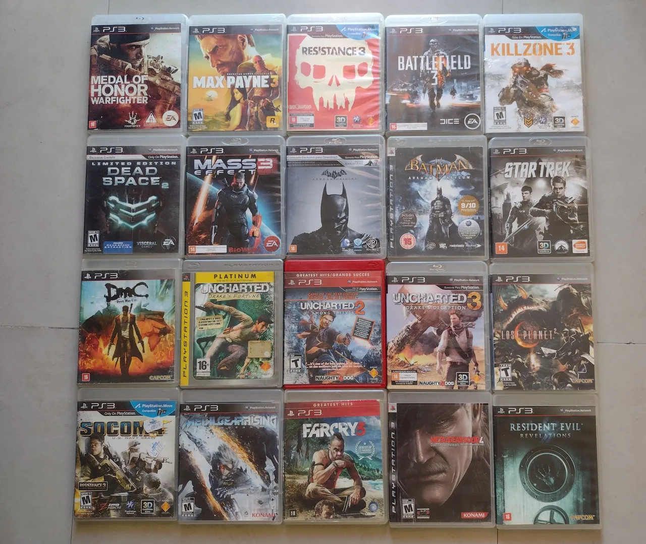 Jogos originais PS3