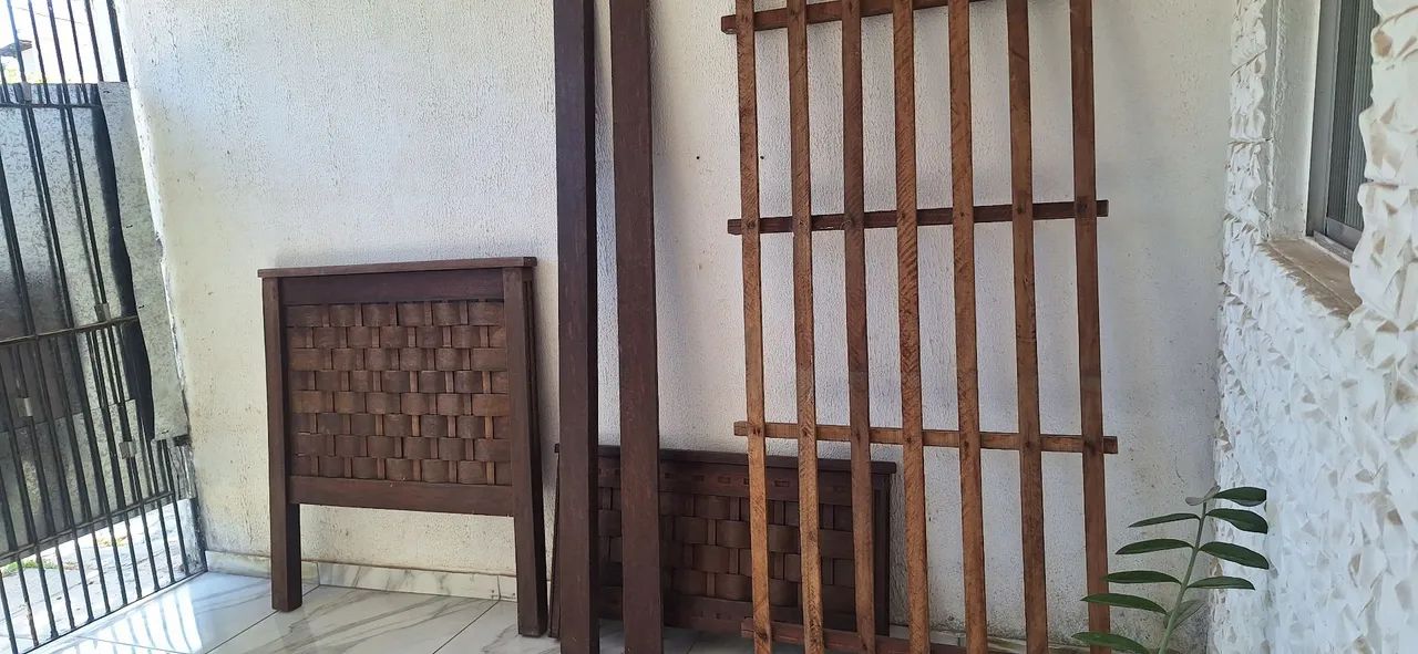 Cama de solteiro madeira de lei - Foto 2