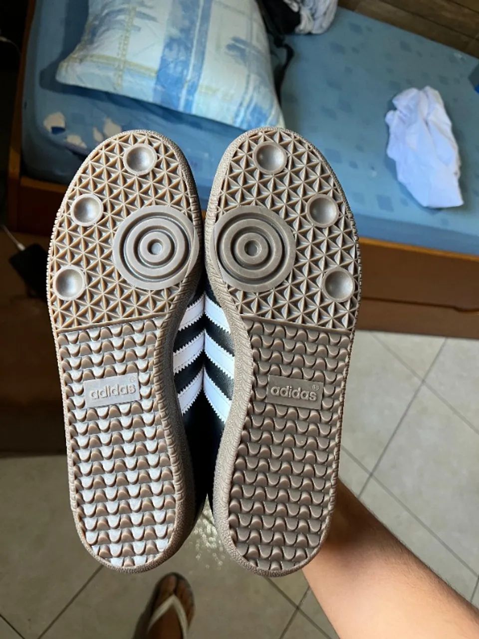 adidas samba unissex preto  37 original - Foto 4