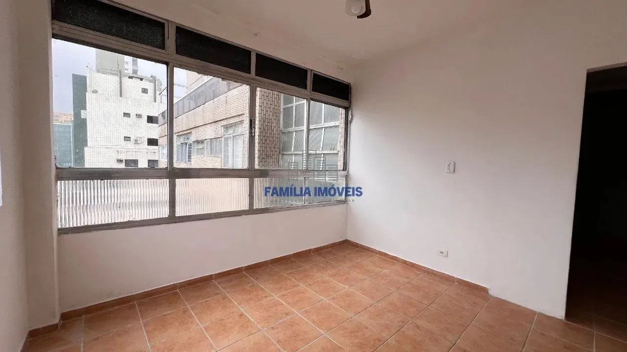 Apartamento para alugar 1 quarto mobiliado Embaré Santos - Foto 9
