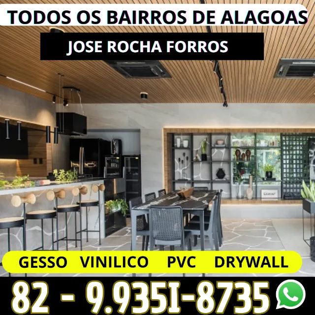 FORRO DE PVC, DRYWALL E GESSO - INSTALAÇÃO EM MACEIÓ - Foto 3