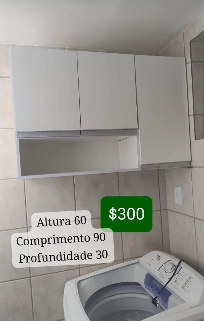 Armário Aéreo de Cozinha a pronta entrega