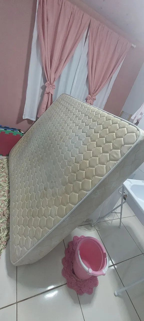 Colchão Casal Queen molas ensacadas Confortável