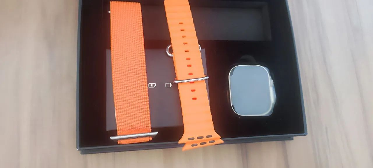 Smartwatch hw9 ultra laranja 