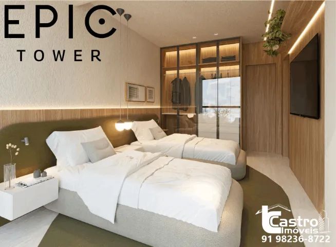 Condomínio EPIC TOWER. 2 ou 3/4. 1 ou 2 vagas. G.A013 - Foto 9