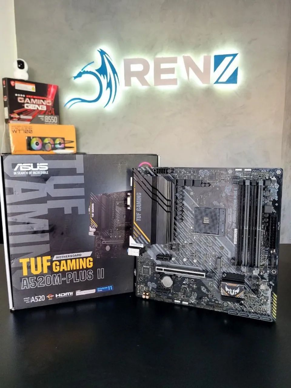 (Loja física) Placa-Mãe ASUS TUF GAMING A520M-PLUS II