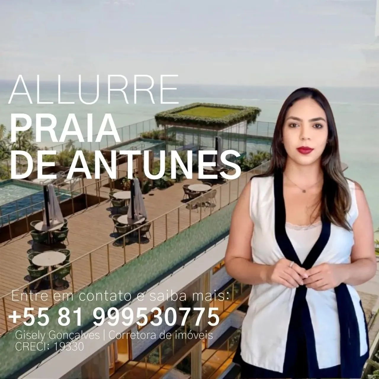 FLAT A BEIRA MAR NA PRAIA DE MARAGOGI | FLAT NA PRAIA DE ANTUNES | INVESTIMENTO INTELIGEN
