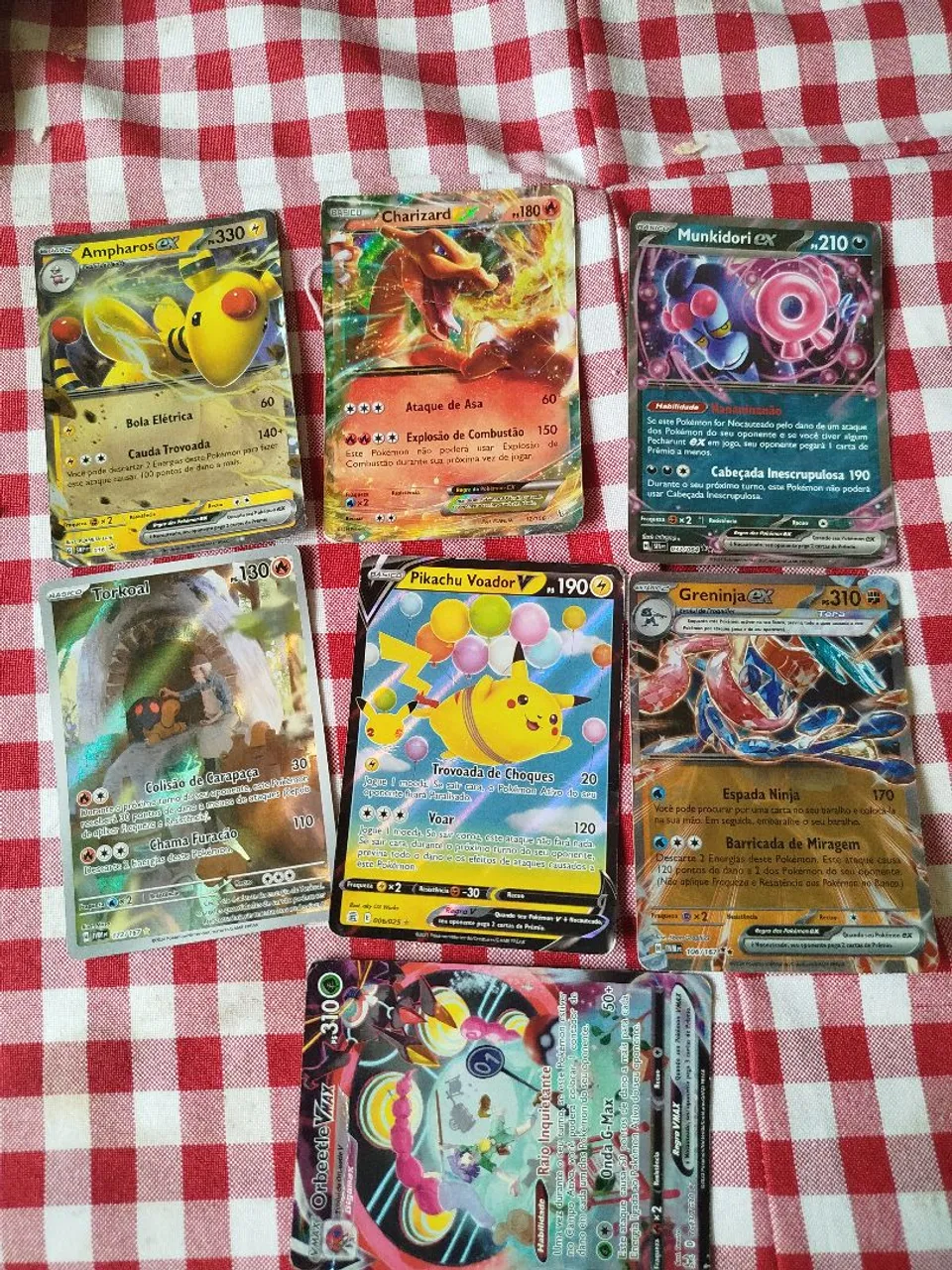 Cartas Pokémon Diversas - Coleção
