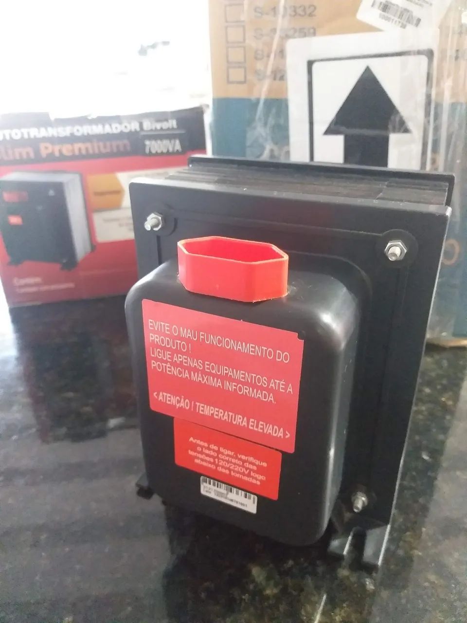 Autotransformador Bivolt Slim Premium 7000VA - Foto 2
