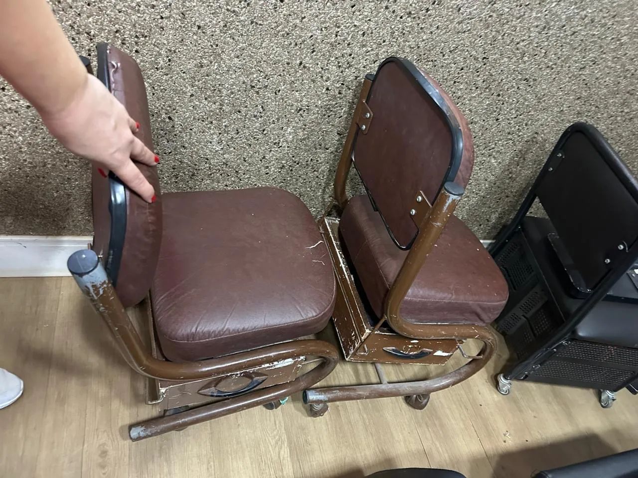 Manicure chairs, $150 each