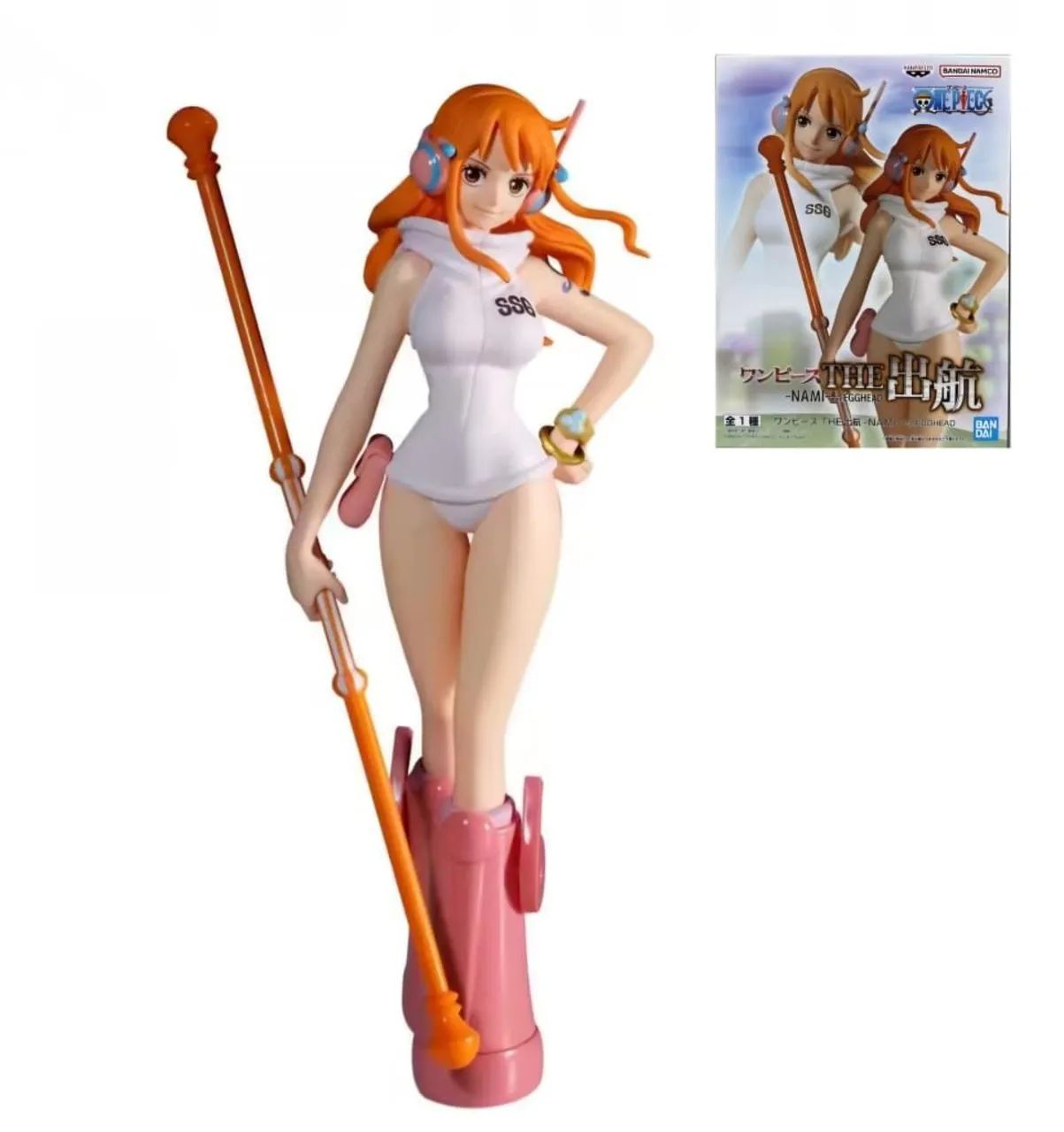 Bandai Banpresto Nami One Piece Séries Egghead The Grandline 16 Cm