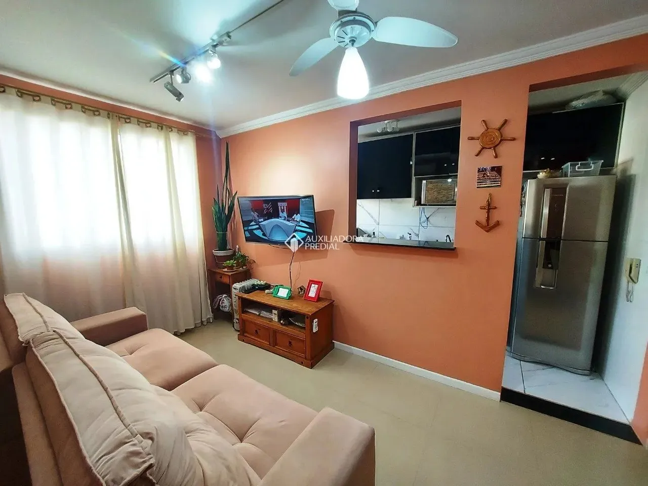 Apartamento2 quartos, suíte, uma vaga e infraestrutura.