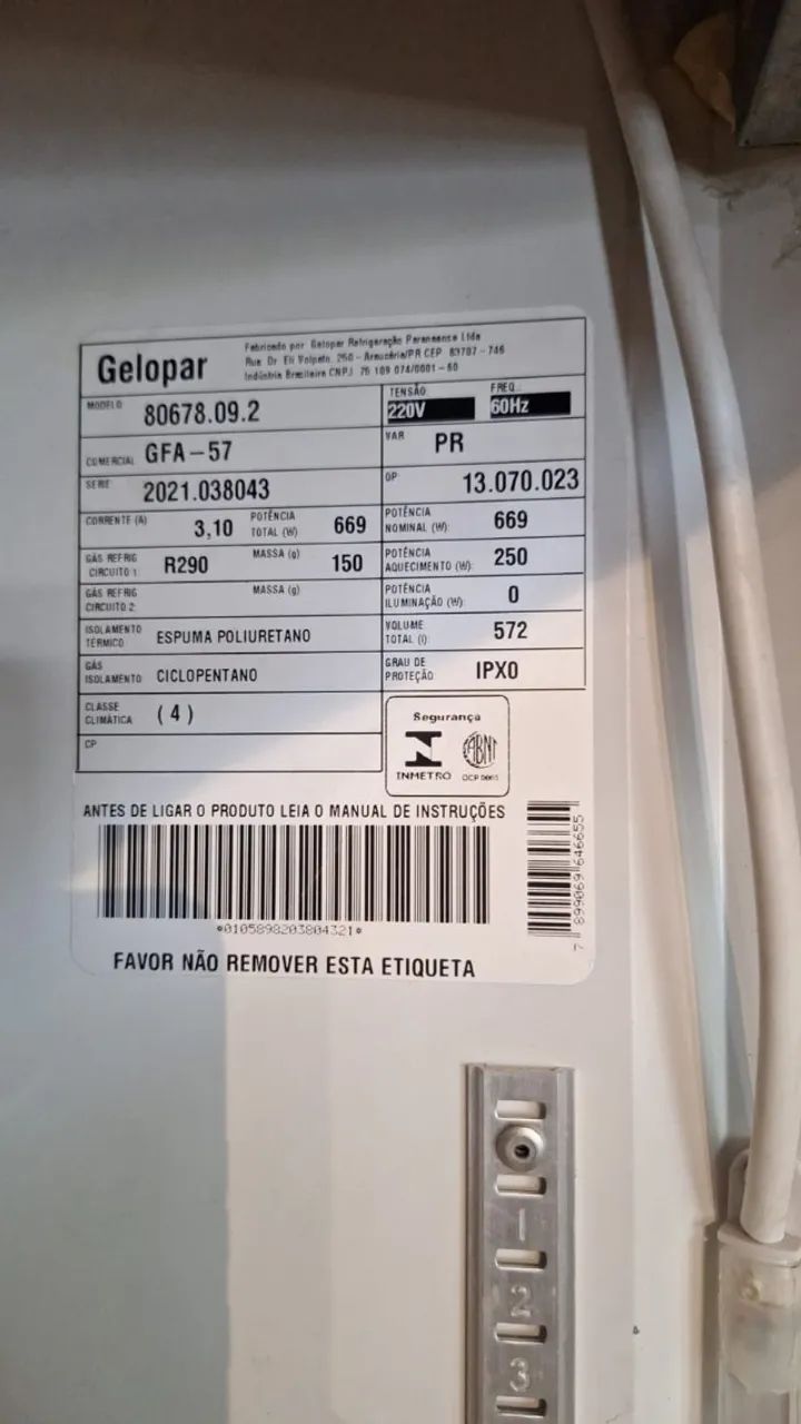 Freezer Unitário Gelopar - Foto 2