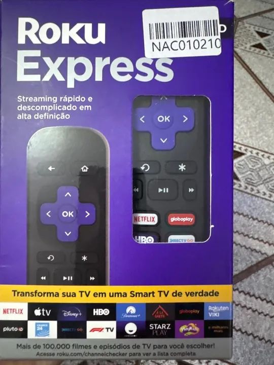 Roku Express - Streaming rápido e descomplicado