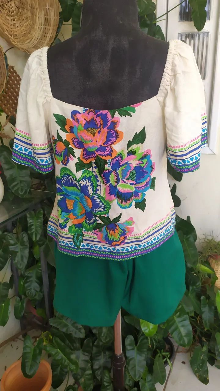 Blusa estilo bata BLUE streel  - Foto 3