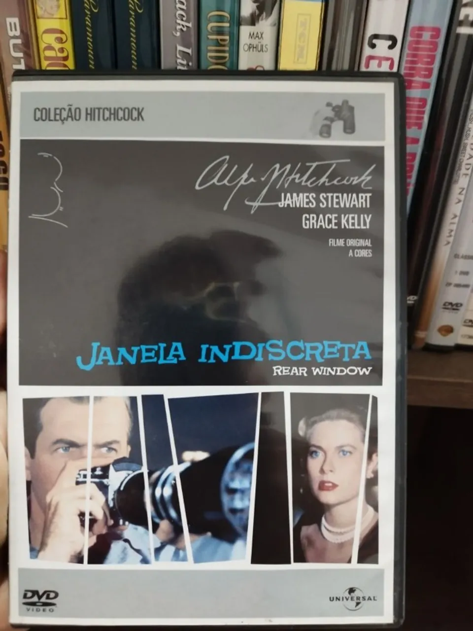 DVDs Coleção Hitchcock Universal (Combo 3 Filmes)